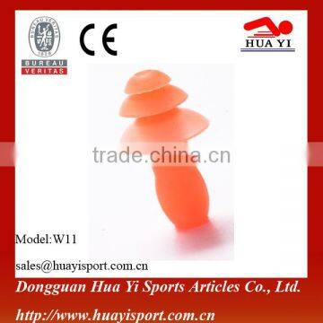 Silicone Earplugs Soft And Flexible Ear Plugs For Swimming Blister Card Packing photo-3