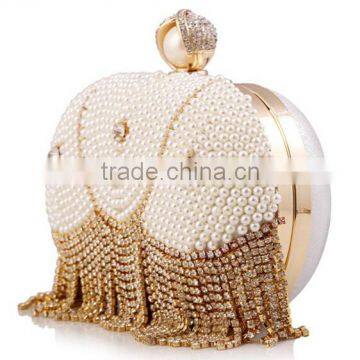 Rhinestone evening clutch case