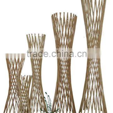 Willow Obelisk for Garden Flower Shelf photo-5
