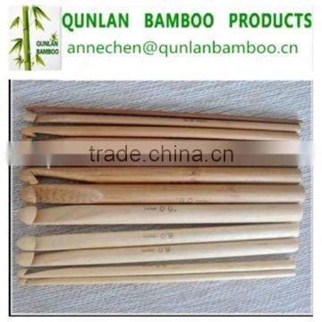 Natural cheapest bamboo crochet hook kitting needle