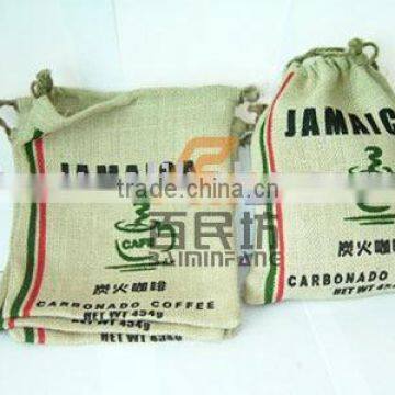 Screen Printing Jute Handbag, Shopping Bag photo-4