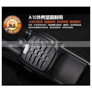 two way radio A10 professional FM transceiver interphone 2014 new arrival Handheld ham radio transceiver