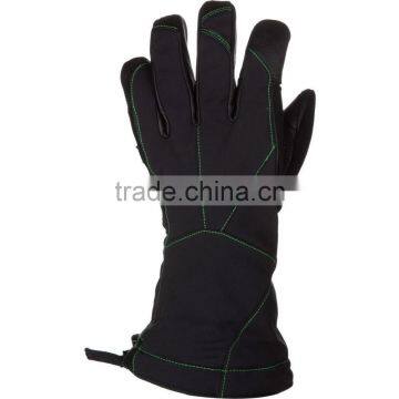 Gloves with long cuff