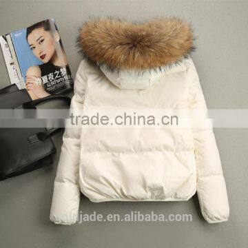 Latest Fashion Winter Short Down Jackets Woman Down Jacket Parka Winter 2016 photo-5