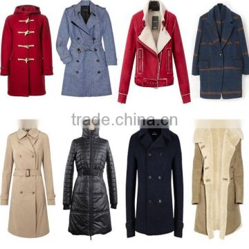 2014 hot sell all types of ladies long coat design