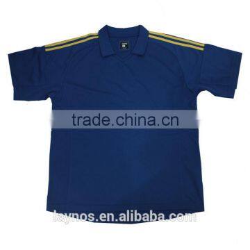 Polo T-shirt With Two Stripes on Shoulders photo-3