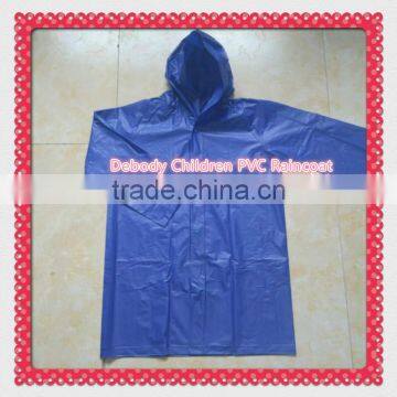 Children Blue PVC Jacket With High Quality photo-3