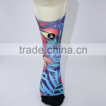 Thick Soft Stretchable Polyester Custom Sublimated Socks Men photo-3