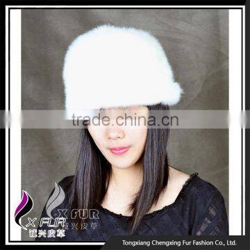 CX-C-54 2016 Cheap High Quality Knitted Mink Fur Hat Cap/Custom Felt Hat