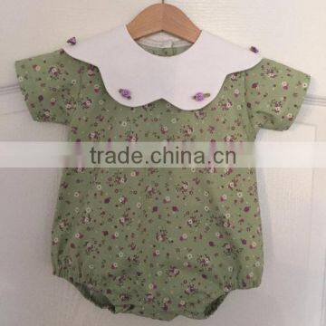 Wholesale fari children's clothes design of cute baby clothes summer romper