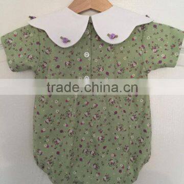Wholesale Fari Children's Clothes Design of Cute Baby Clothes Summer Romper photo-3