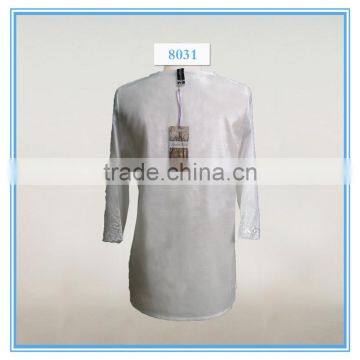 Fashion Garment And Round Neck Design Of Blouse photo-2