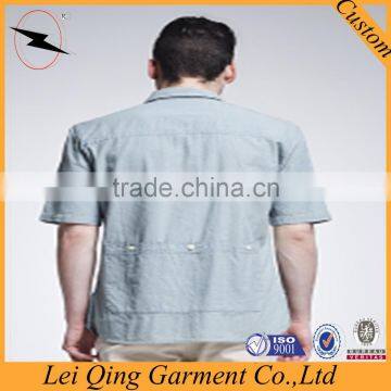 Newest Men's Denim Shirt British Style Factory Price,men's Fashion Shirt Casual/dress Shirts photo-4