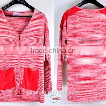 China Ugly Christmas Dip Dyed Red Lady Sweater photo-2
