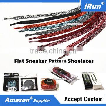 51" Multiple Colors Herringbone Pattern Flat Sneaker Shoelaces for Adidas Ultra Boost All sizes Premium Quality