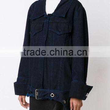 Shandao OEM Simple Design Long Sleeve Cotton Winter Women Coat Stand India photo-3