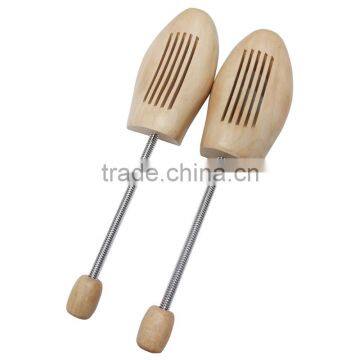 Wooden Type Shoe Stretcher Lotus Wood Shoe Tree With Strong Spring photo-3