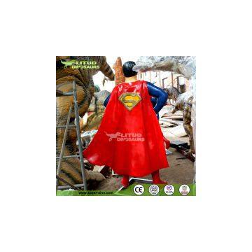 Theme Park Playground Superman FRP Sculpture Price for Sale photo-3