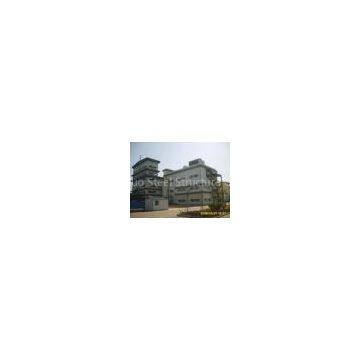 Paint Steel Structure Warehouse , Polyurethane Sandwich Panel