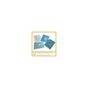 PP Spiral School Notebook with Elastic String