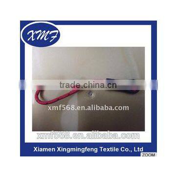 fancy plastic string zipper puller soft zipper puller