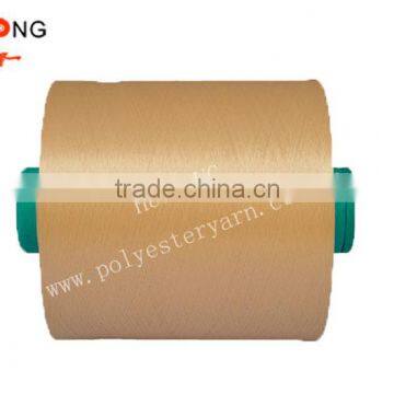 DTY Yarn Polyester Dope Dyed Non-intermingle Low Elastic Yarn photo-3