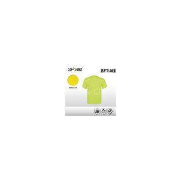 Yellow Plain reflective safety shirts , construction Workmens high visible clothing