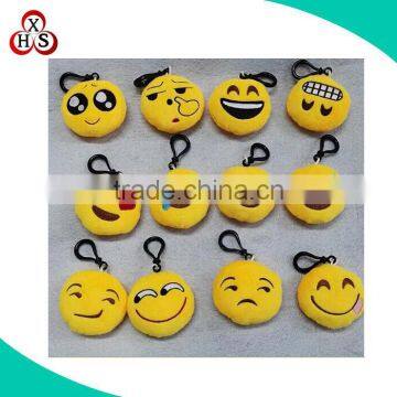 Bulk Wholesale Plush Emoji Key Chain Emoji Plush Keychain photo-5