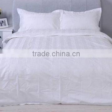 100% cotton four seasons hotel bedding sets in jacquard greek design