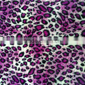 printed spun velour for suit cloths