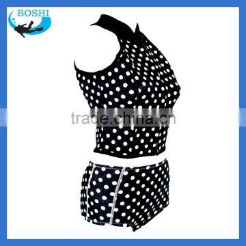 Fashion Show Sexy Bikini Swimwear Swimsuit Neoprene Bathing Suit photo-6