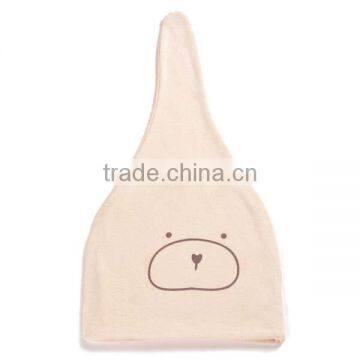 Winter Warm Korea Style 100%cotton Cute Boys&girls Bear Pattern Beautiful Baby Hat photo-2