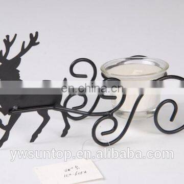 Christmas Deerlet Mini Metal Lantern Wedding Favors Chiristmas Decor