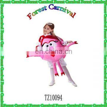 TZ10094 Kids Plush Lovely Pink Pig Costumes Factory