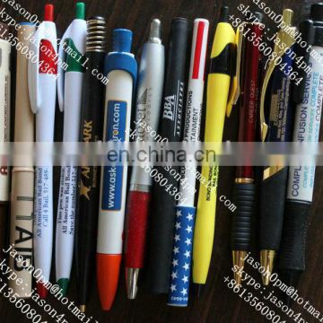 Customize logo print plastic ballpoint pen for advertising promotion