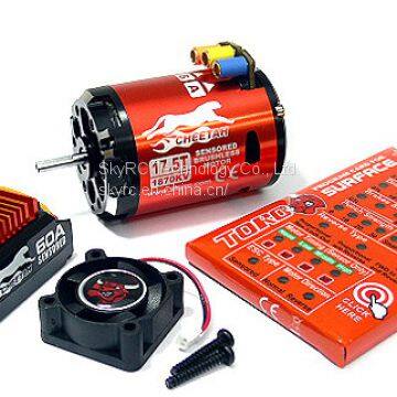SkyRC 1/10 Cheetah 60A Sensored Combo Set photo-2