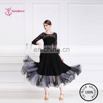 elegant waltz dance costume for practice M-108