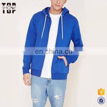 OEM clothing manufacturer stylish zip-up wholesale cheap plain hoodies for men