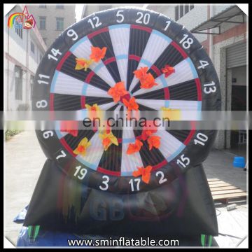 Promotion giant inflatable dart board, inflatable shooting target for outdoor