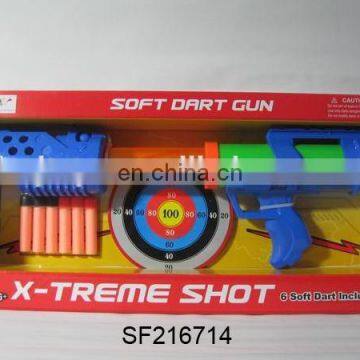 N+POPULAR ITEM--SOFT BULLET GUN.SUPER SHOT GUN WITH TARGET.SF216714