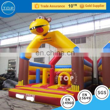 TOP kids inflatable unicorn bouncy castle made in China