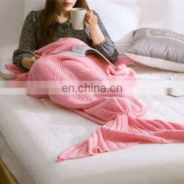 Manufactory Walmart Textile Stock Wholesale Mermaid Tail Blankets Warm Winter Blanket photo-5