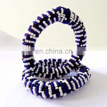 Pearl Bangles - Tribal Beaded Bangles-modern Tribal Beaded Bangles-beaded Bangles-vintage Bangles-indian Bangles Wholesale photo-4