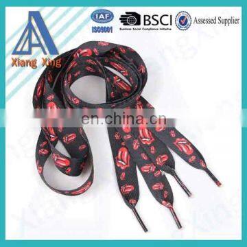 Women's and men's custom color shoelace with any deisign