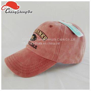 Wholesale Fashion 6 Panels 100% Cotton Embroided Character Sports Caps photo-4