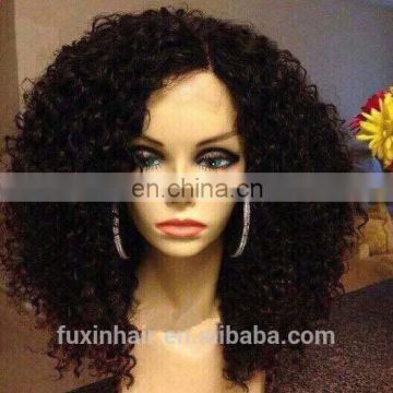 cuticle aligned brazilian human hair 360 lace frontal wig for black women sewing machine