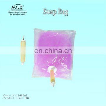 One-off lotion Bag with Tube Pump For Hand Soap