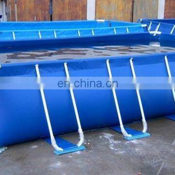 1000L Collapsible Flexible and Foldable PVC Tarpaulin Fish Farming Tank photo-5