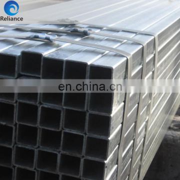 ASTM A53 HOLLOW RECTANGULAR STEEL TUBE SIZES GALVANIZED