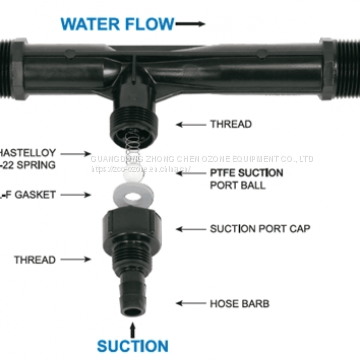 Aquaculture Fish Farming Venturi Injector for Oxygen Injecting photo-3